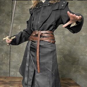 Unisex Wrap around Renaissance Belt and Chain New